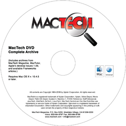 MacTech DVD